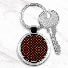 Cute Pretty Elegant Pattern Key Chains (round) 