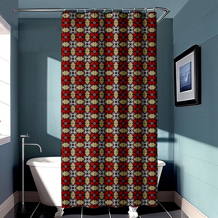 Cute Pretty Elegant Pattern Shower Curtain 36  x 72  (Stall) 