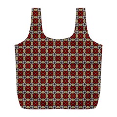 Cute Pretty Elegant Pattern Full Print Recycle Bags (l) 