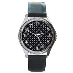 Cute Pretty Elegant Pattern Round Metal Watches