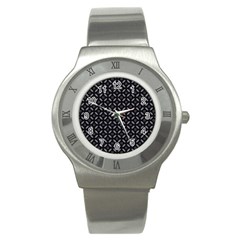 Cute Pretty Elegant Pattern Stainless Steel Watches