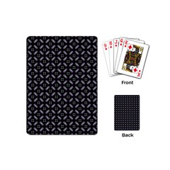 Cute Pretty Elegant Pattern Playing Cards (mini) 