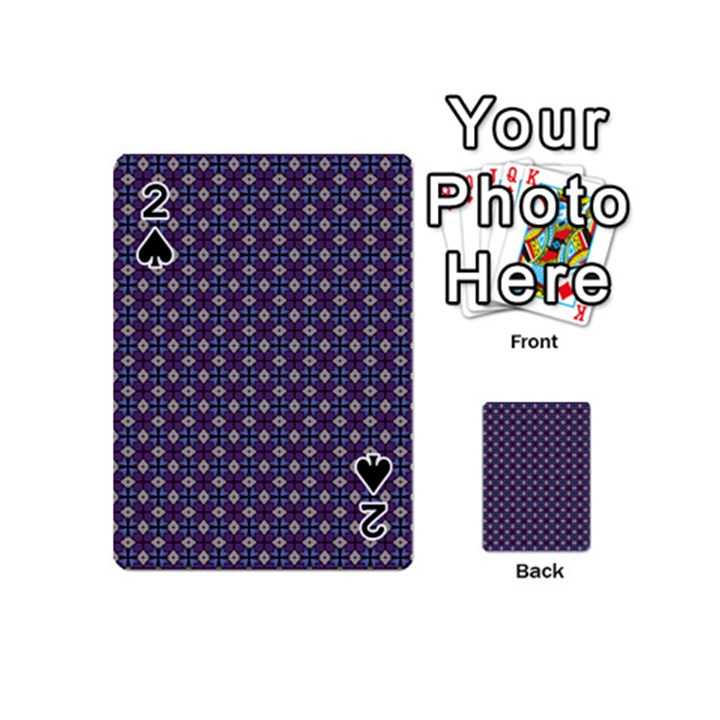 Cute Pretty Elegant Pattern Playing Cards 54 (Mini) 