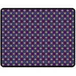 Cute Pretty Elegant Pattern Double Sided Fleece Blanket (Medium)  58.8 x47.4  Blanket Front