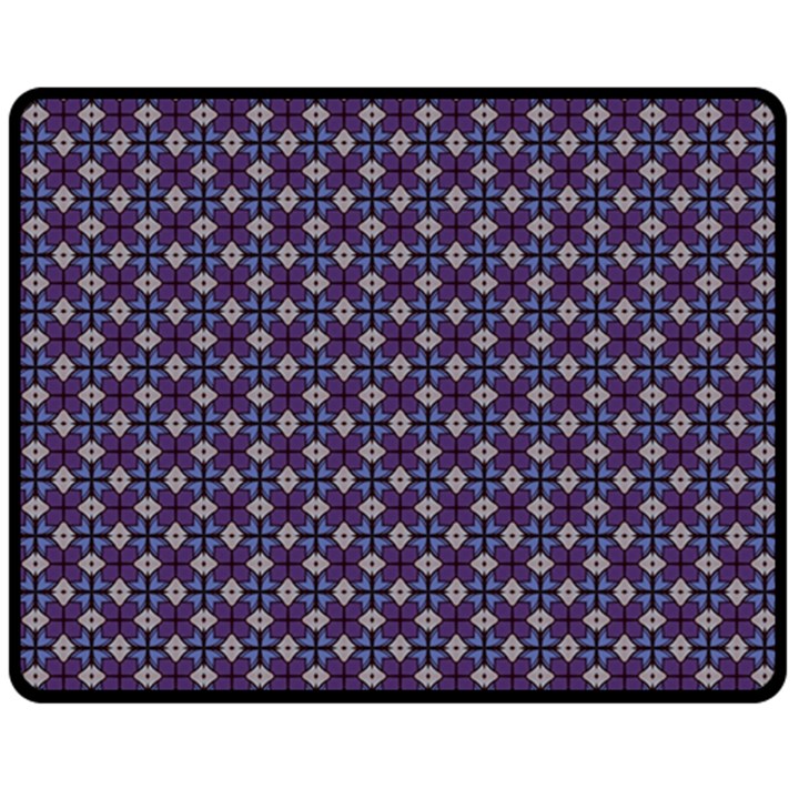 Cute Pretty Elegant Pattern Double Sided Fleece Blanket (Medium) 