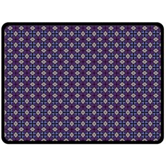 Cute Pretty Elegant Pattern Double Sided Fleece Blanket (large) 