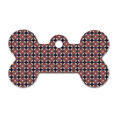 Cute Pretty Elegant Pattern Dog Tag Bone (one Side)