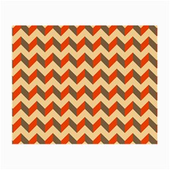 Modern Retro Chevron Patchwork Pattern  Small Glasses Cloth