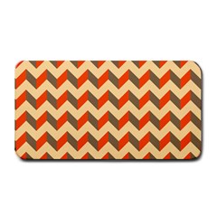 Modern Retro Chevron Patchwork Pattern  Medium Bar Mats by GardenOfOphir