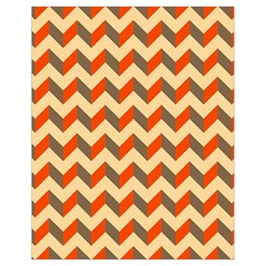 Modern Retro Chevron Patchwork Pattern  Drawstring Bag (small)