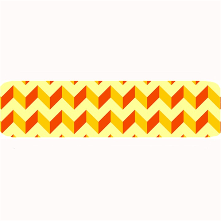 Modern Retro Chevron Patchwork Pattern  Large Bar Mats