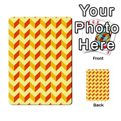 Modern Retro Chevron Patchwork Pattern  Multi-purpose Cards (rectangle)  by GardenOfOphir