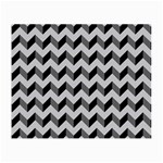 Modern Retro Chevron Patchwork Pattern  Small Glasses Cloth (2-Side) Front