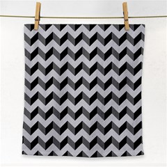 Modern Retro Chevron Patchwork Pattern  Face Towel