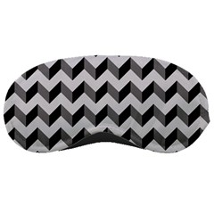 Modern Retro Chevron Patchwork Pattern  Sleeping Masks