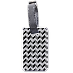 Modern Retro Chevron Patchwork Pattern  Luggage Tags (one Side) 