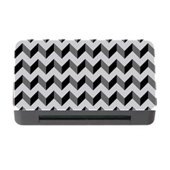 Modern Retro Chevron Patchwork Pattern  Memory Card Reader With Cf