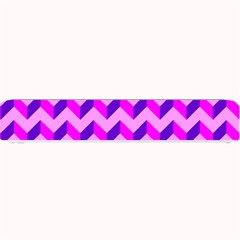 Modern Retro Chevron Patchwork Pattern Small Bar Mats