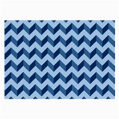 Modern Retro Chevron Patchwork Pattern Large Glasses Cloth (2-side)