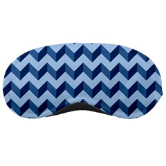 Modern Retro Chevron Patchwork Pattern Sleeping Masks by GardenOfOphir