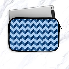 Modern Retro Chevron Patchwork Pattern Apple Ipad Mini Zipper Cases