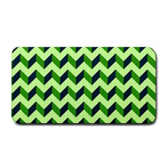 Modern Retro Chevron Patchwork Pattern Medium Bar Mats