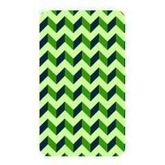 Modern Retro Chevron Patchwork Pattern Memory Card Reader