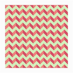 Modern Retro Chevron Patchwork Pattern Medium Glasses Cloth (2-side) by GardenOfOphir