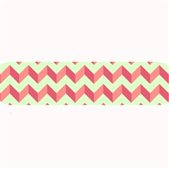 Modern Retro Chevron Patchwork Pattern Large Bar Mats