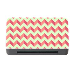 Modern Retro Chevron Patchwork Pattern Memory Card Reader With Cf