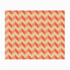 Modern Retro Chevron Patchwork Pattern Small Glasses Cloth