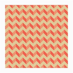 Modern Retro Chevron Patchwork Pattern Medium Glasses Cloth