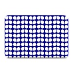 Blue And White Leaf Pattern Plate Mats 18 x12  Plate Mat