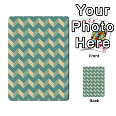 Modern Retro Chevron Patchwork Pattern Multi-purpose Cards (rectangle)  by GardenOfOphir