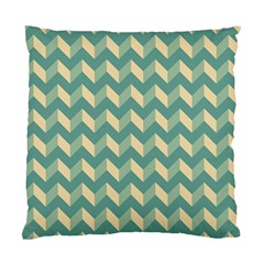 Modern Retro Chevron Patchwork Pattern Standard Cushion Cases (two Sides) 