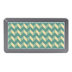 Modern Retro Chevron Patchwork Pattern Memory Card Reader (mini)