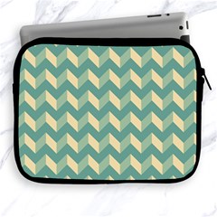 Modern Retro Chevron Patchwork Pattern Apple Ipad 2/3/4 Zipper Cases by GardenOfOphir