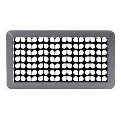 Black And White Leaf Pattern Memory Card Reader (mini)