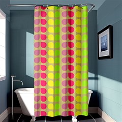 Colorful Leaf Pattern Shower Curtain 36  X 72  (stall)  by GardenOfOphir