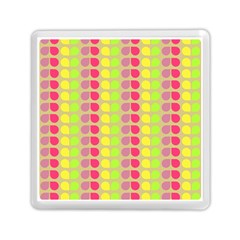 Colorful Leaf Pattern Memory Card Reader (square)  by GardenOfOphir