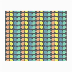 Colorful Leaf Pattern Small Glasses Cloth (2-side) by GardenOfOphir