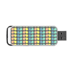 Colorful Leaf Pattern Portable Usb Flash (one Side) by GardenOfOphir