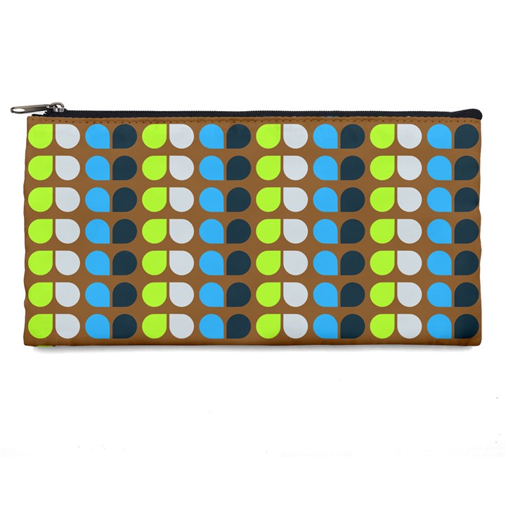 Colorful Leaf Pattern Pencil Cases