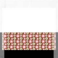 Cute Floral Pattern Rectangular Jigsaw Puzzl by GardenOfOphir