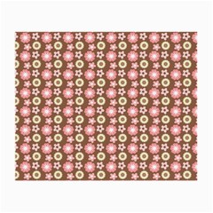 Cute Floral Pattern Small Glasses Cloth (2-side) by GardenOfOphir