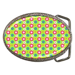 Cute Floral Pattern Belt Buckles