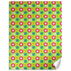 Cute Floral Pattern Canvas 12  X 16  