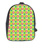 Cute Floral Pattern School Bags(Large)  Front