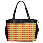 Colorful Leaf Pattern Office Handbags Front