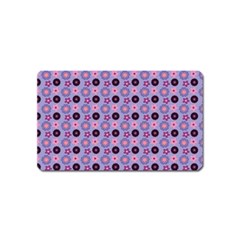 Cute Floral Pattern Magnet (name Card) by GardenOfOphir